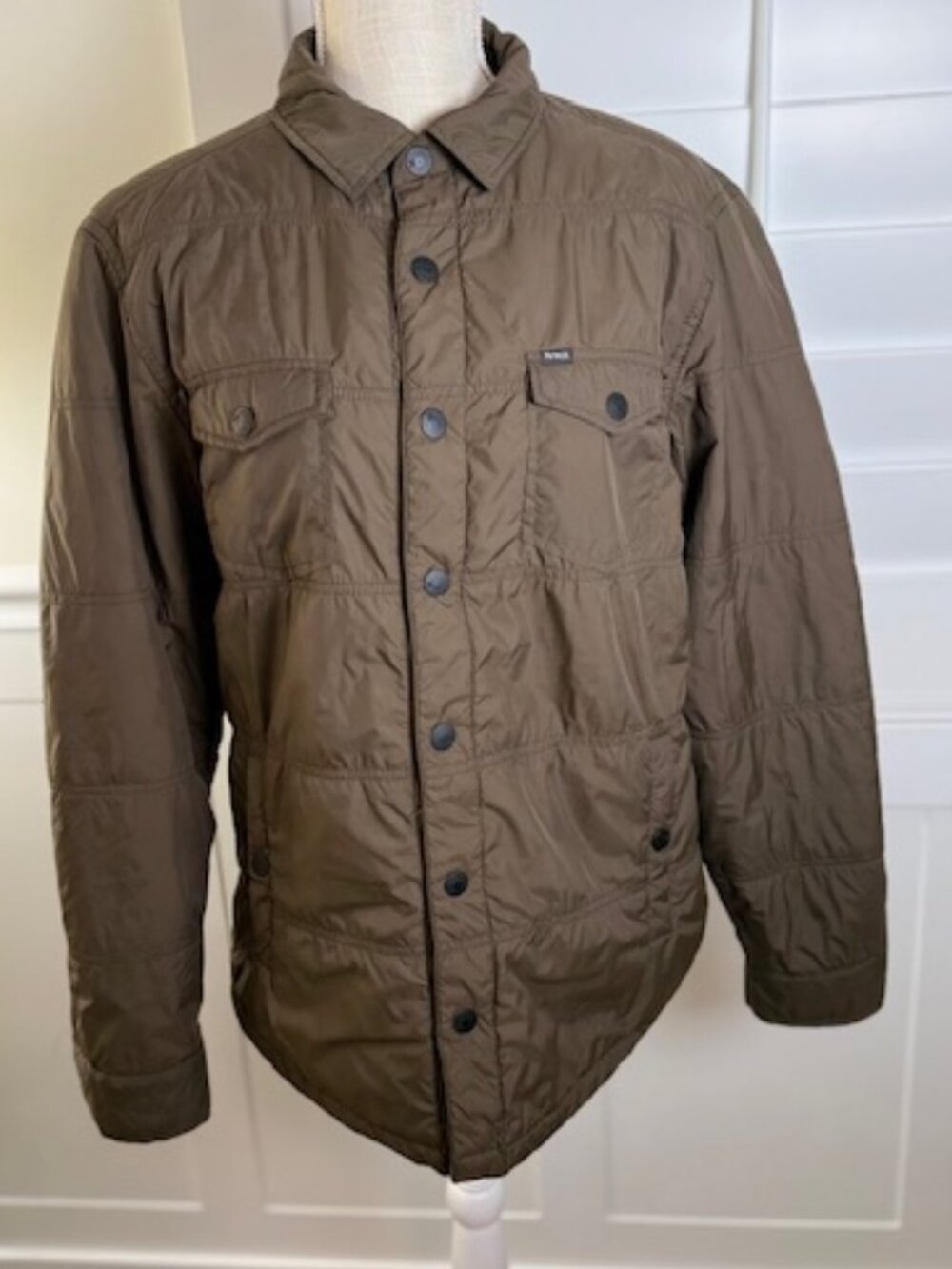 Hurley Men's Lightweight Shirt Jacket - Size Medium